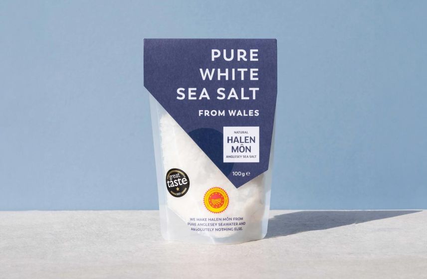 Pure White Sea Salt PDO from Wales